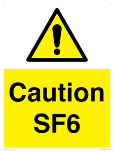 Caution SF6
